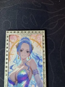 Goddess Vivi Bride Numbered Metal Card Waifu Doujin One Piece Character - Image 3