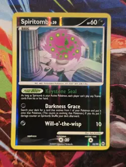 Spiritomb 32/99 Platinum Arceus Reverse Holo Rare Pokemon Card - Image 1