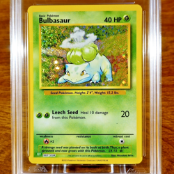 Pokemon Trading Card Game Classic Bulbasaur Holo CLV 001/034 AGS Gem-MT 10 2023 - Image 2