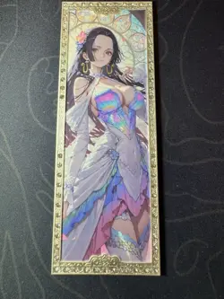 Goddess Hancock Fantasy Numbered Metal Card Waifu Doujin One Piece Character - Image 1