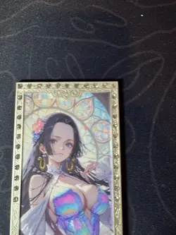 Goddess Hancock Fantasy Numbered Metal Card Waifu Doujin One Piece Character - Image 3