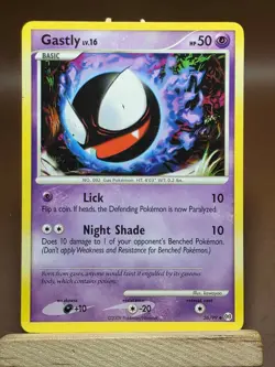 Pokemon MP Card Gastly 36/99 Platinum Arceus Pokemon - Image 1