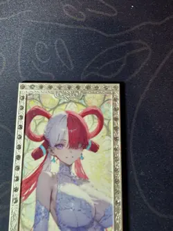 Goddess Uta Fantasy Long Numbered Metal Card Waifu Doujin One Piece Character - Image 3