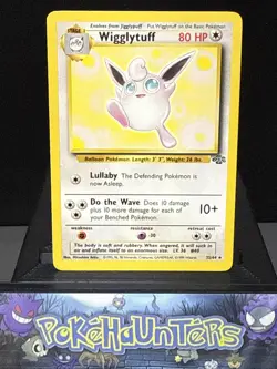Pokemon Card Wigglytuff 32/64 Non Holo Jungle Set Rare Near Mint - Image 1