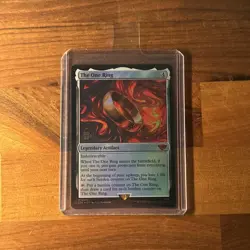 2023 The One Ring Prerelease FOIL Magic MTG Lord of the Rings LTR #246 - Image 1