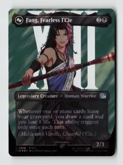 Fang, Fearless l'Cie (Borderless) (Surge Foil) U FINAL FANTASY FIN 526 NM - Image 1