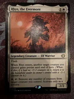 Rhys, the Evermore - Lorwyn Eclipsed (ECL) Magic: The Gathering MTG Near Mint - Image 1