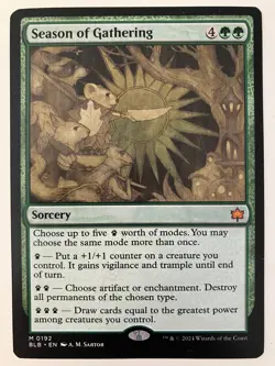 Season of Gathering - Bloomburrow - NM/LP - MTG Single - Image 1