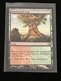 Rootbound Crag Foil Premium Deck Series Magic The Gathering - Image 1