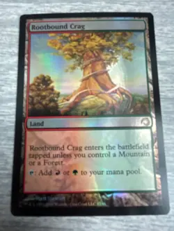 MTG | Rootbound Crag | Premium Deck Series | Foil | NM | English - FREE SHIPPING - Image 1