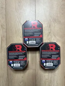 Pokemon Team Rocket Tin 3x Bundle - Nidoking x2 + Persian, Brand New & Sealed ✅ - Image 2