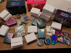 Pokemon TCG Bulk Card LOT 2000+ Common/Uncommon, Sleeves, EX, Full Art Trainer - Image 2