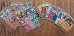 Pokemon TCG Bulk Card LOT 2000+ Common/Uncommon, Sleeves, EX, Full Art Trainer - Image 4