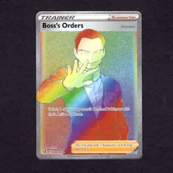 NM-Mint Boss's Orders - 200/192 - Secret Rare Pokemon Rebel Clash - Image 1
