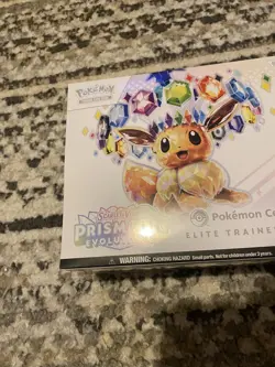 Prismatic Evolutions Pokemon Center Elite Trainer Box ETB Sealed in Acrylic Case - Image 4
