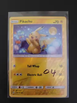 Pikachu 56/236 Sm- Unified Minds Set Reverse Holo Pokemon TCG 04 - Image 3