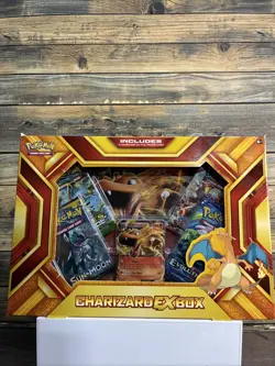 Pokemon TCG Charizard EX Box 2016 Factory Sealed 1xS&M, 1xEvo, 1x XY And More! - Image 1