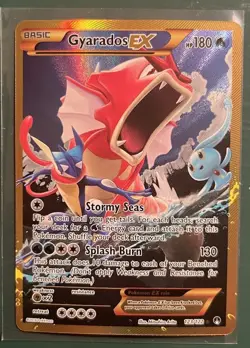 Pokemon Gyarados EX 123/122 XY Breakpoint 2016 Secret Rare Clean - Image 1