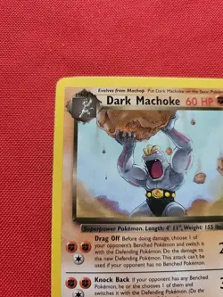 Pokemon: Dark Machoke #40/82 Team Rocket 2000 Vintage Non-holo - NM / LP - L98 - Image 4