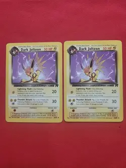 Pokemon: Dark Jolteon #38/82 Team Rocket 2000 Vintage WOTC Non-holo - LP - L110 - Image 1