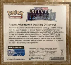 Pokemon TCG SEALED SWSH: Silver Tempest Booster Box W/ Acrylic Case NM - Image 2