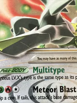 Pokemon TCG Arceus LV.X Platinum Arceus Holo Rare 95/99 LP Condition - Image 2