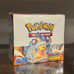 Pokemon Surging Sparks Display in English OVP & NEU Sturmische Funken 36 Booster - Image 1