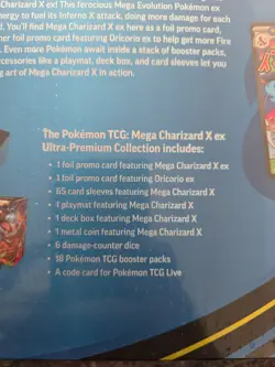 Pokemon TCG Mega Charizard X EX Ultra Premium Collection UPC SEALED (2 Pack) - Image 3
