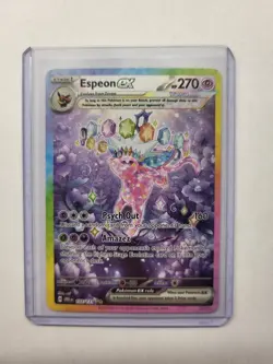 Espeon ex 155/131 SIR Pokemon Prismatic Evolutions 2025 - Image 1