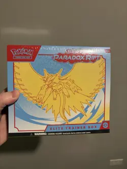 POKEMON Scarlet & Violet Paradox Rift Elite Trainer Box ETB Roaring Moon - Image 1