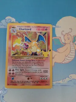 Pokemon TCG Celebrations 25th Anniversary Classic Collection Charizard 4/102 NM - Image 1