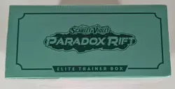 Pokemon TCG Scarlet & Violet Paradox Rift Iron ETB | Elite Trainer Box | Sealed - Image 3