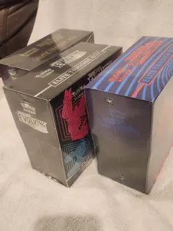 Pokemon Elite Trainer Box Sealed 3 Evolving Skies Darkness Ablaze Shining Fates - Image 4