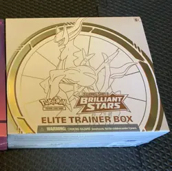 Pokemon Brilliant Stars Elite Trainer Box ETB NEW FACTORY SEALED 820650850127 - Image 1