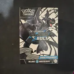 Pokemon TCG Scarlet & Violet Black bolt booster bundle - Image 1