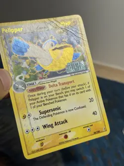 Pelipper 26/100 EX Crystal Guardians Delta Species Reverse Holo Stamp Pokemon HP - Image 4