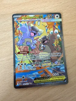 Mega Kangaskhan EX 182/132 Special Illustration Rare Mega Evolution Pokemon TCG - Image 1