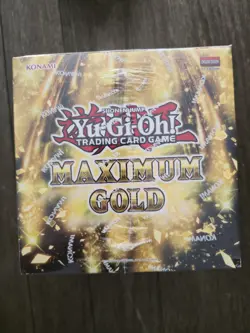 Yu-Gi-Oh Maximum Gold Display Box (5 Mini Boxes) - 1st Edition - Factory SEALED - Image 3