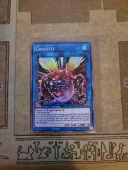 YUGIOH TCG GREATFLY MP19-EN032 SUPER 1ST EDITION NM - Image 1