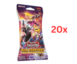 20 x YU-GI-OH! TCG Wild Survivors Sealed Blister Booster Pack NEW Yu Gi Oh - Image 3