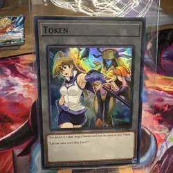 Alexis & Cyber Angel Dakini TKN5-EN027 SEALED TOKEN RARE! NM! +Bonus HOLO - Image 2