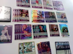 ONE PIECE PURPLE/BLUE VINSMOKE REIJU Deck OP06 OP07 OP11 BANDAI CCG - Image 1