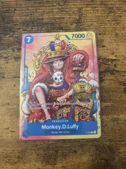 Monkey.D.Luffy (2nd Anniversary Stamped Promo) P-043 One Piece Promotion... - Image 1