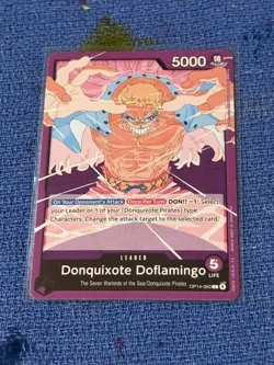 Donquixote Doflamingo OP14-060 L - The Azure Sea's Seven One Piece - Image 1