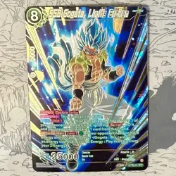 SSB Gogeta Limits Broken BT19-084 SPR Gold Pressed Holo Dragon Ball Super Card - Image 1