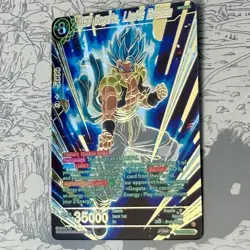 SSB Gogeta Limits Broken BT19-084 SPR Gold Pressed Holo Dragon Ball Super Card - Image 5