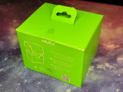 Vault X Sideloading Deck Box Neon Green Holds 100+ Cards, Brand New and Sealed - Image 2