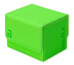 Vault X Sideloading Deck Box Neon Green Holds 100+ Cards, Brand New and Sealed - Image 3