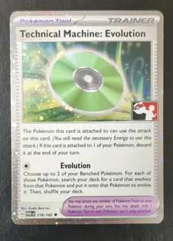 TECHNICAL MACHINE: EVOLUTION 178/182, STAMPED, PRIZE PACK 5, POKEMON CARD (NM) - Image 1