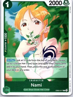 Nami EB02-017 Extra Booster: Anime 25th Collection - One Piece Card Game - NM - Image 1